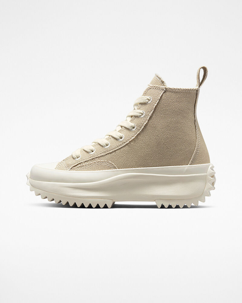 Dámské Vysoké Converse ​Run Star Hike Oversized Patch Šedé | 7513-GNCHP