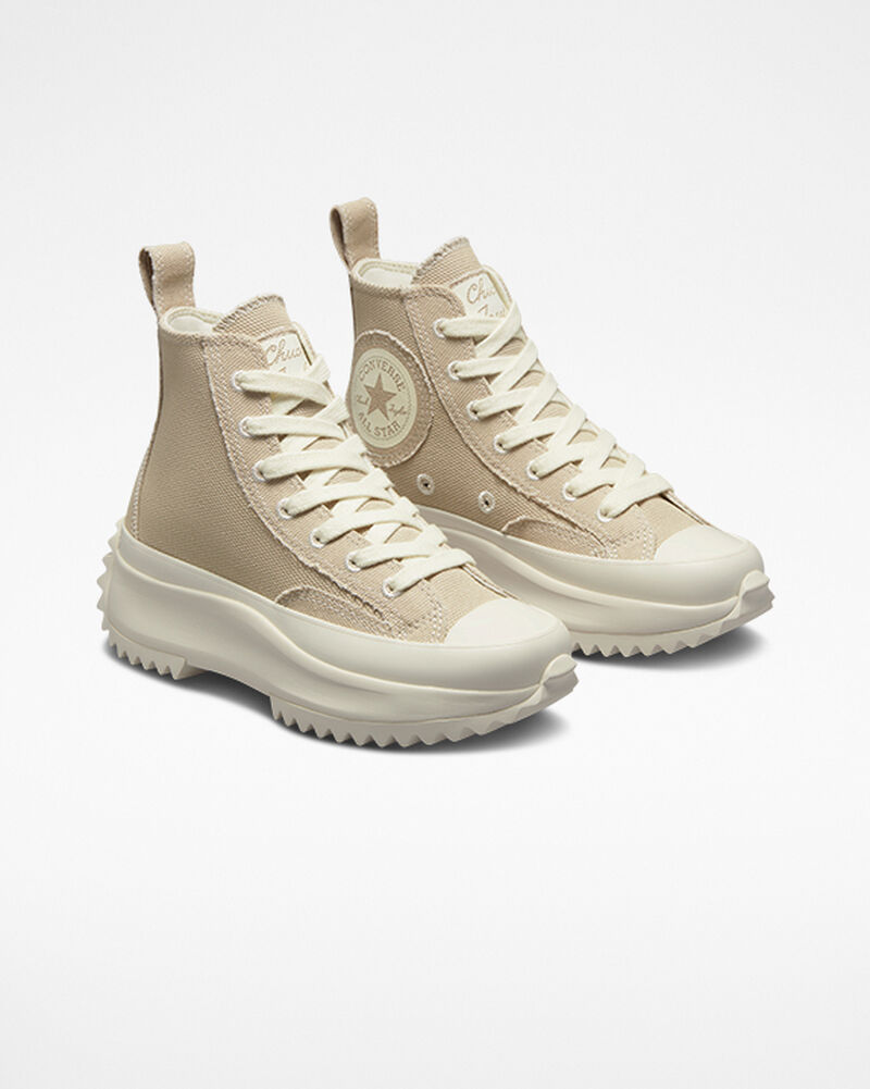 Dámské Vysoké Converse ​Run Star Hike Oversized Patch Šedé | 7513-GNCHP