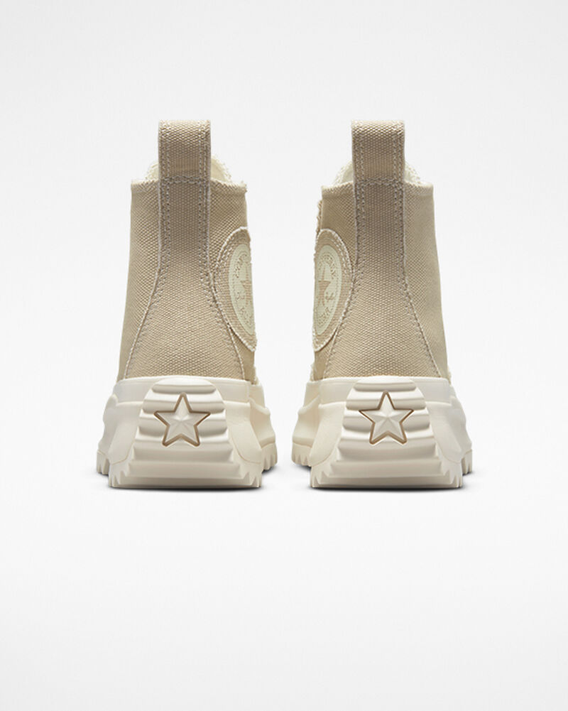 Dámské Vysoké Converse ​Run Star Hike Oversized Patch Šedé | 7513-GNCHP