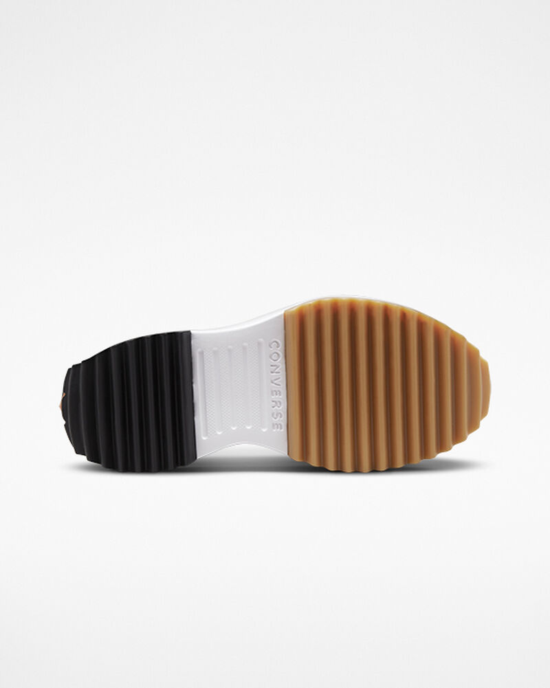 Dámské Vysoké Converse ​Run Star Hike Unisex Koralove Bílé Černé | 3827-MIJRD