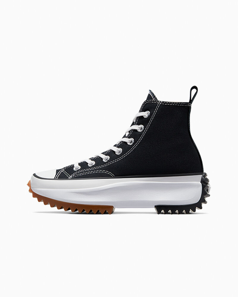 Dámské Vysoké Converse ​Run Star Hike Unisex Černé Bílé | 5321-VXIHB