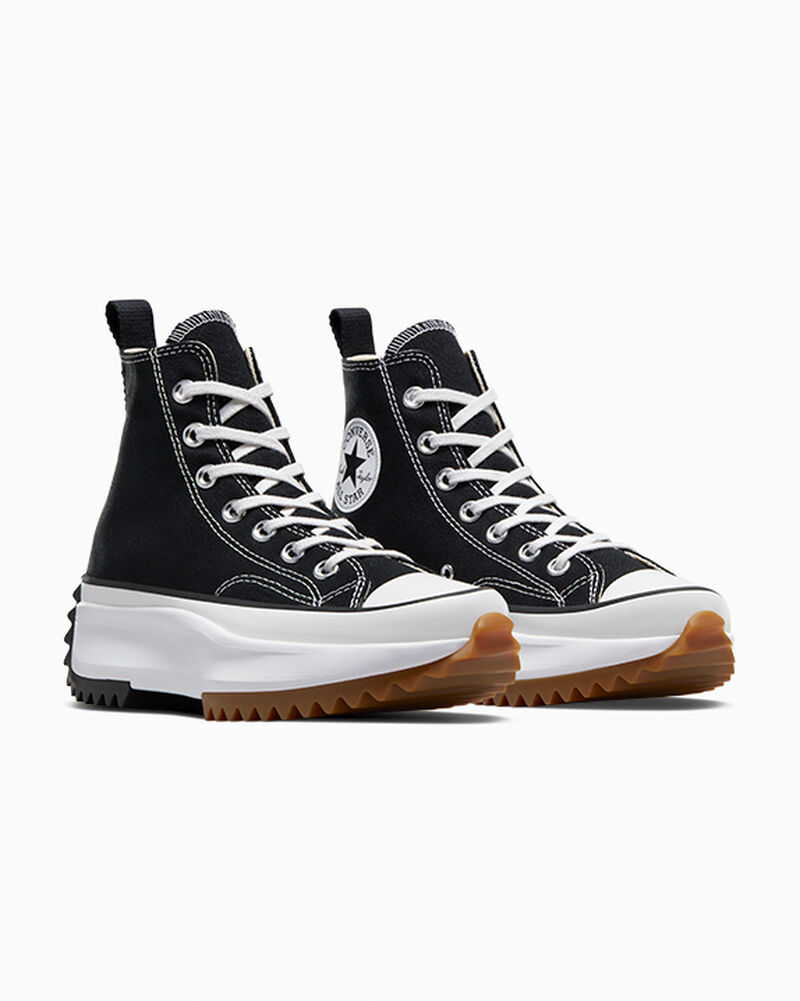 Dámské Vysoké Converse ​Run Star Hike Unisex Černé Bílé | 5321-VXIHB