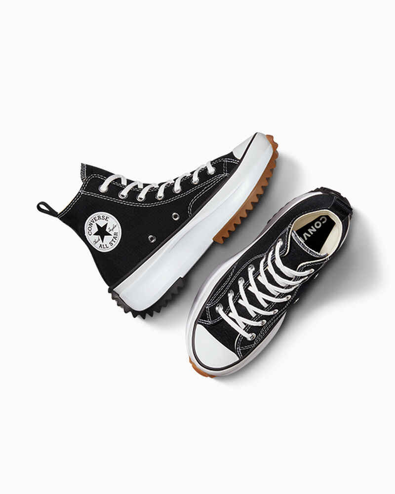 Dámské Vysoké Converse ​Run Star Hike Unisex Černé Bílé | 5321-VXIHB