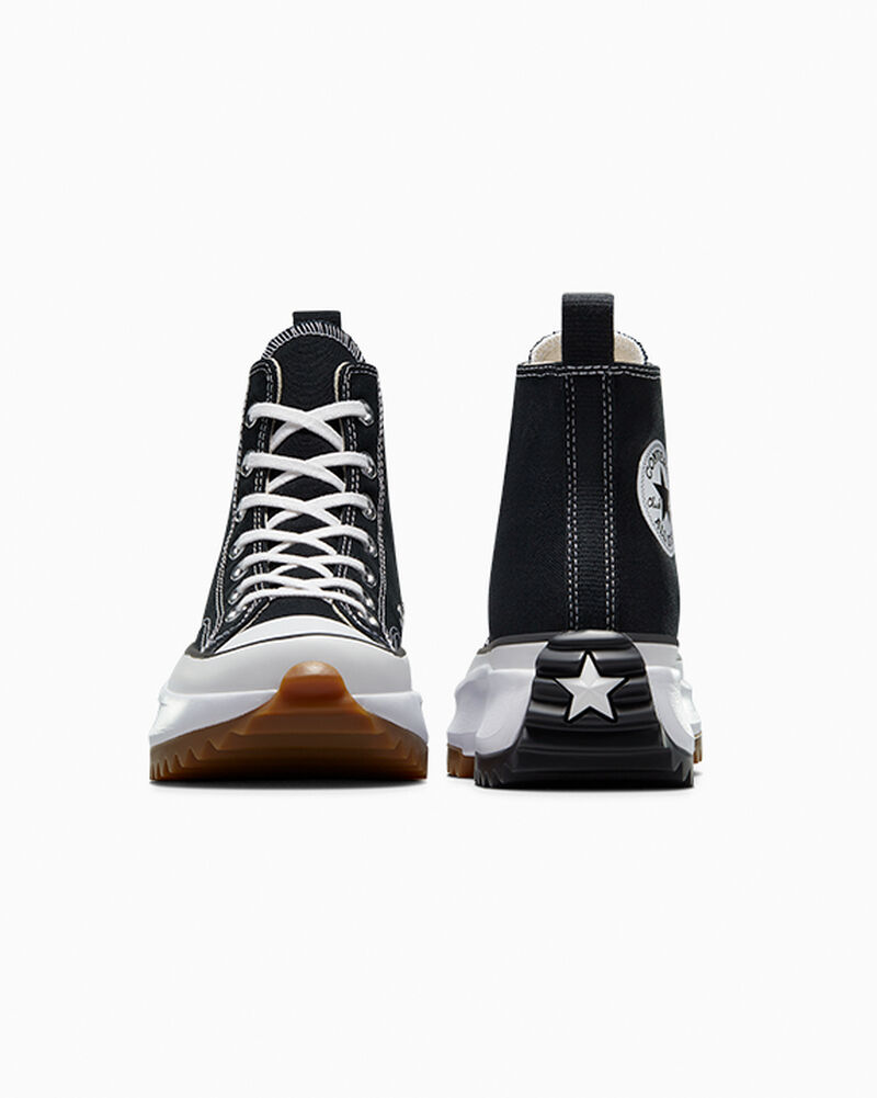 Dámské Vysoké Converse ​Run Star Hike Unisex Černé Bílé | 5321-VXIHB