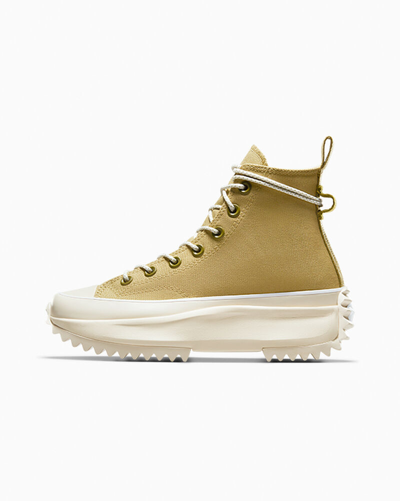 Dámské Vysoké Converse ​Run Star Hike Unisex Béžový Bílé | 7826-OQCWZ