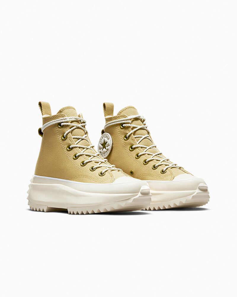 Dámské Vysoké Converse ​Run Star Hike Unisex Béžový Bílé | 7826-OQCWZ