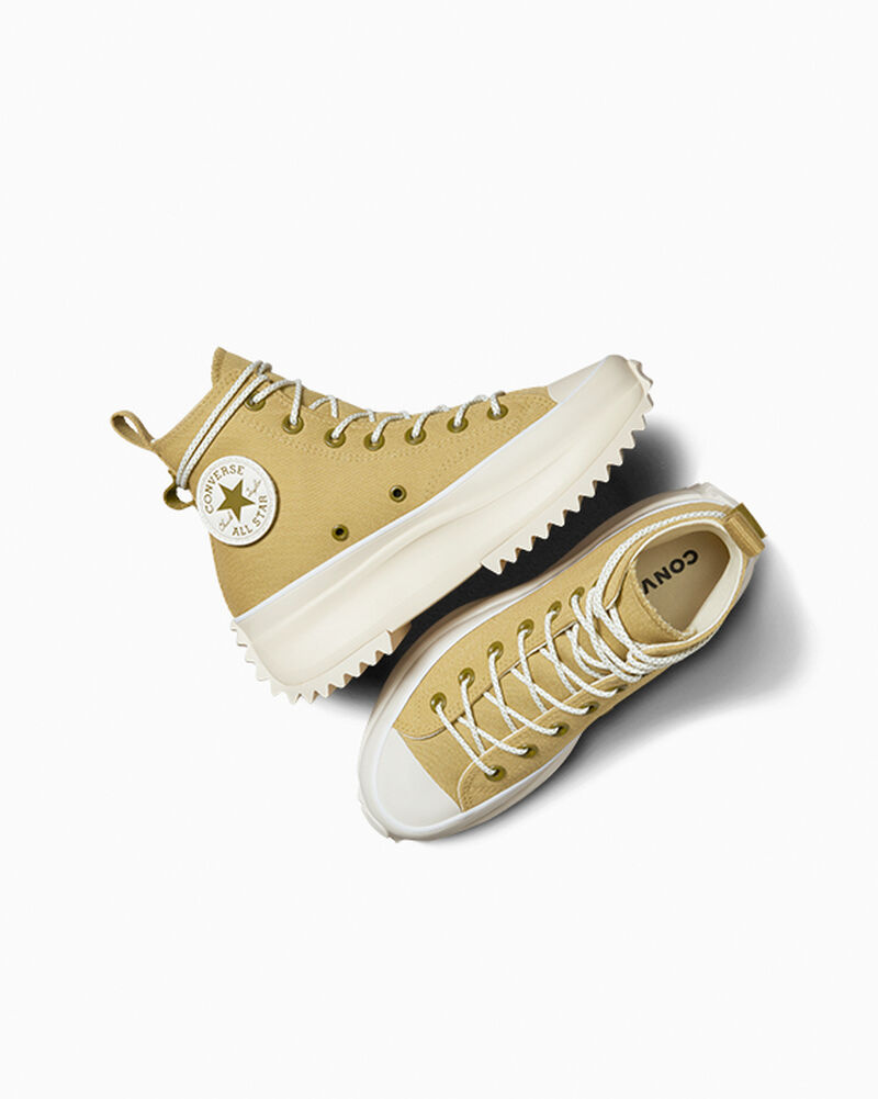 Dámské Vysoké Converse ​Run Star Hike Unisex Béžový Bílé | 7826-OQCWZ