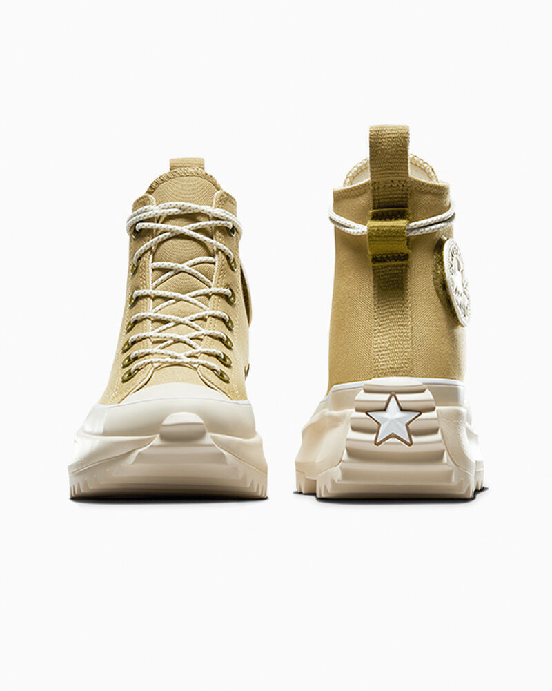 Dámské Vysoké Converse ​Run Star Hike Unisex Béžový Bílé | 7826-OQCWZ