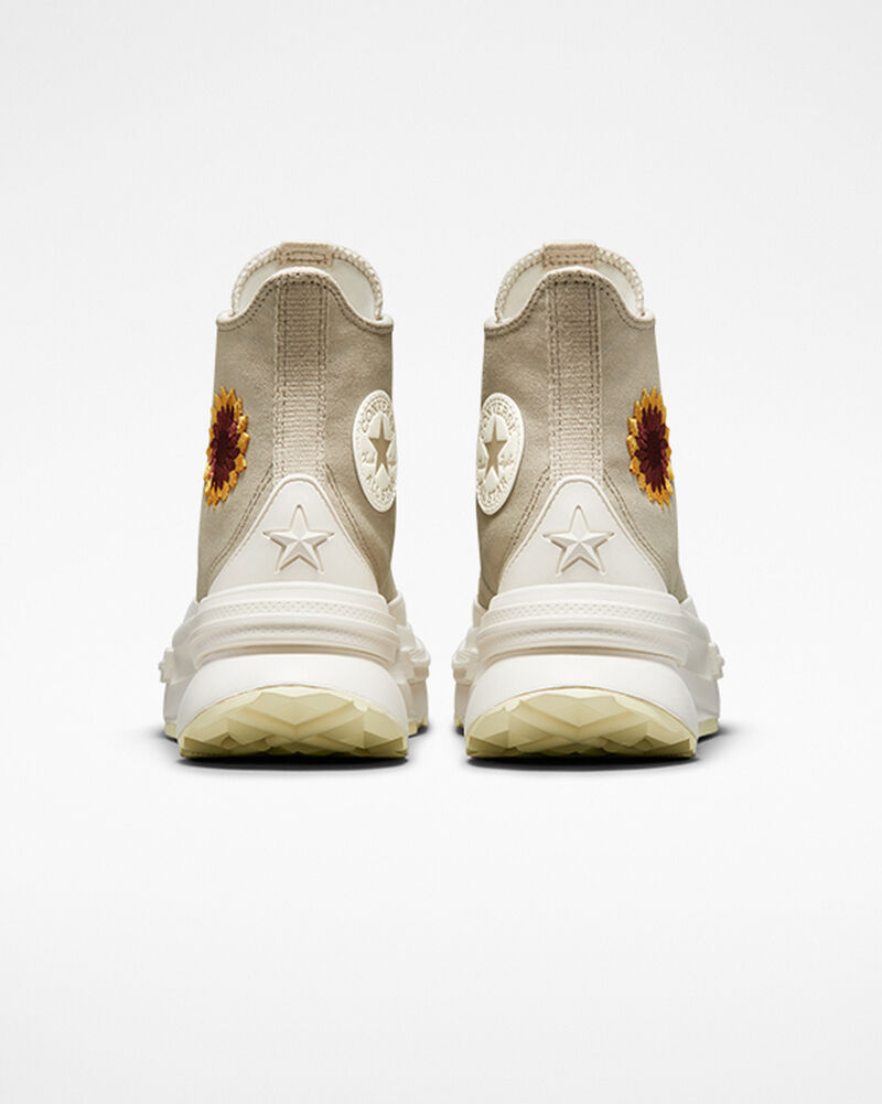 Dámské Vysoké Converse ​Run Star Legacy CX Festival Florals Unisex Šedé Červené | 0641-EDASY