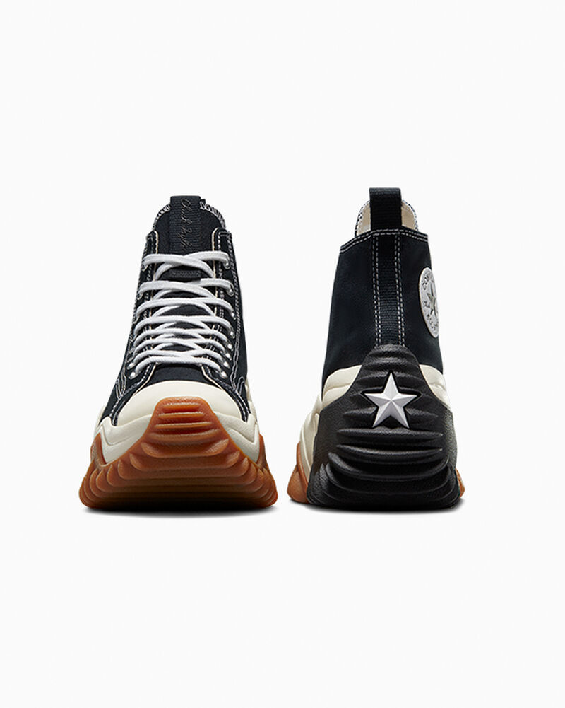 Dámské Vysoké Converse ​Run Star Motion CX Unisex Černé Bílé Oranžové | 2403-YVCNU