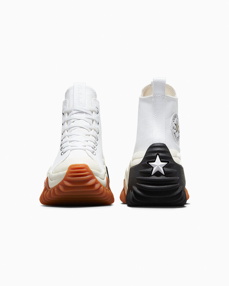 Dámské Vysoké Converse ​Run Star Motion CX Unisex Bílé Černé Oranžové | 5710-QOIFV