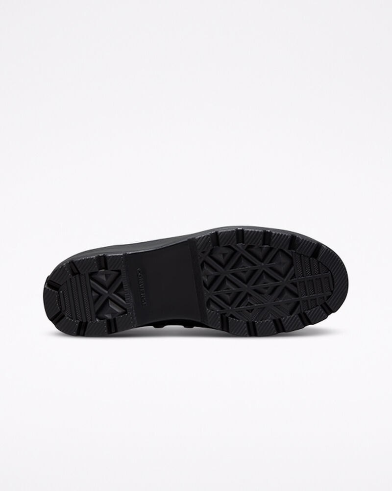 Dámské Vysoké Converse ​Surface Fusion Lugged Chuck Taylor All Star Bílé Bílé Černé | 0952-OJGYD