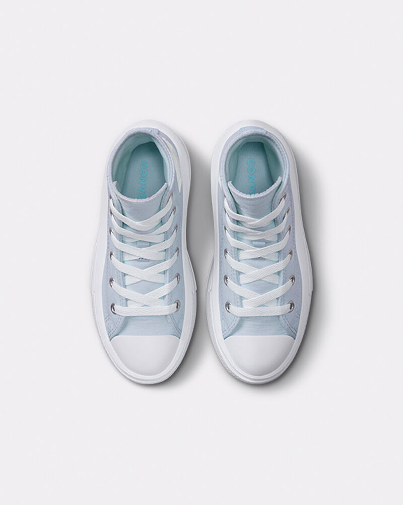 Dětské Boty Na Platformy Converse ​Chuck Taylor All Star Move Cloud Patch Little Kids Blankyt Blankyt | 6152-UFLCS
