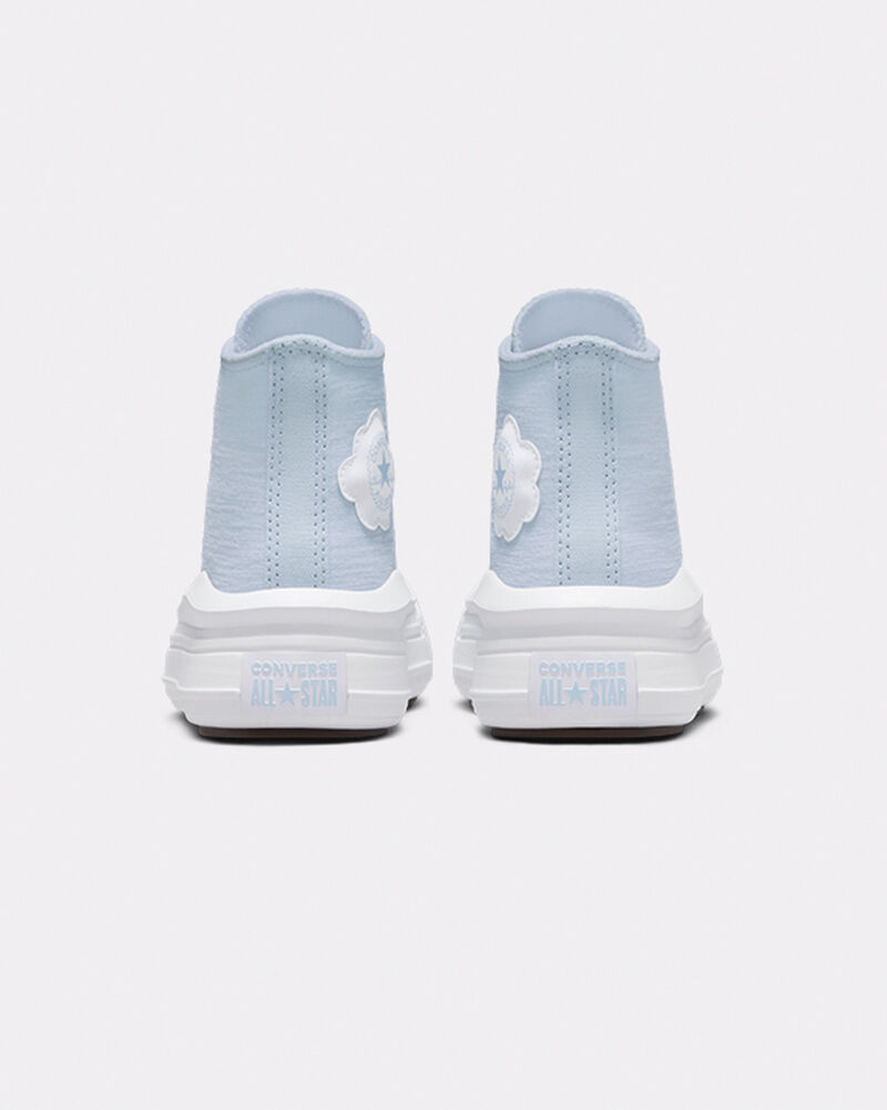 Dětské Boty Na Platformy Converse ​Chuck Taylor All Star Move Cloud Patch Little Kids Blankyt Blankyt | 6152-UFLCS