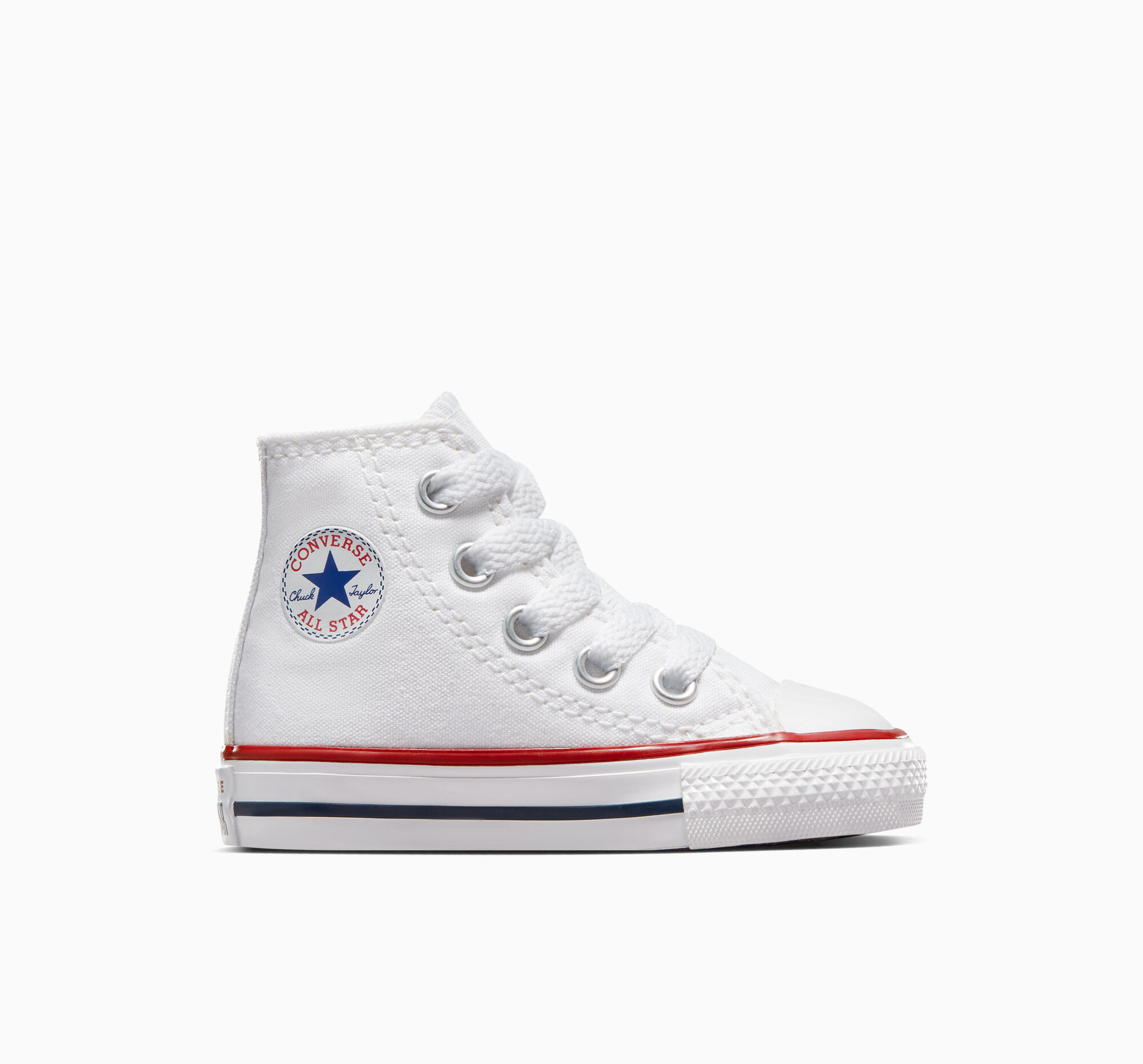 Dětské Vysoké Converse Chuck Taylor All Star White Baby Bílé | 6170-SGAKM
