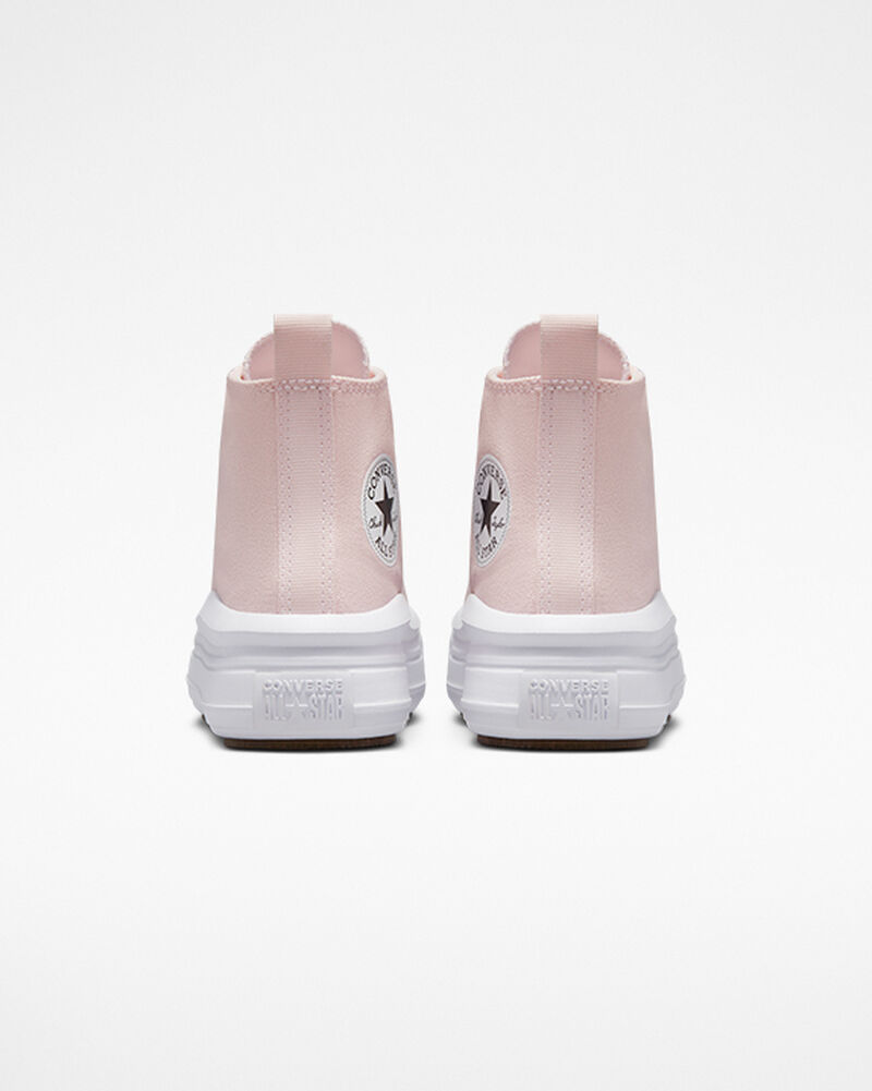 Dětské Vysoké Converse ​Chuck Taylor All Star Move Little Kids Růžové Bílé Černé | 2354-VUECA