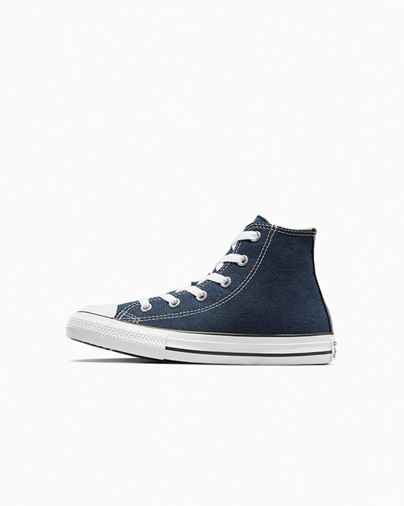 Dětské Vysoké Converse ​Chuck Taylor All Star Classic Little Kids Tmavě Blankyt | 2605-USGVD