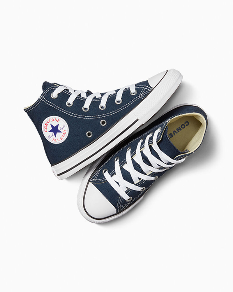 Dětské Vysoké Converse ​Chuck Taylor All Star Classic Little Kids Tmavě Blankyt | 2605-USGVD