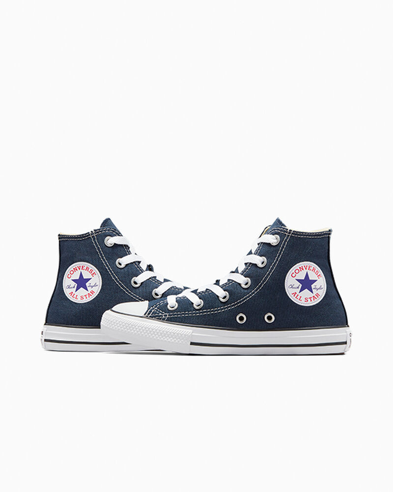 Dětské Vysoké Converse ​Chuck Taylor All Star Classic Little Kids Tmavě Blankyt | 2605-USGVD