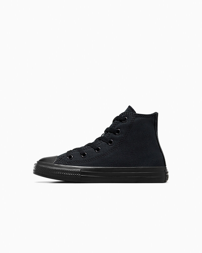 Dětské Vysoké Converse ​Chuck Taylor All Star Classic Little Kids Černé | 3278-AMCDU