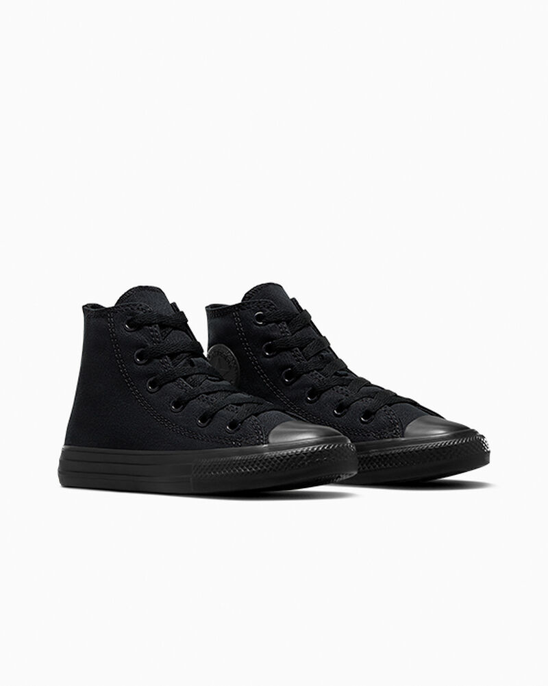 Dětské Vysoké Converse ​Chuck Taylor All Star Classic Little Kids Černé | 3278-AMCDU