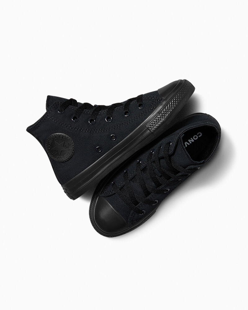 Dětské Vysoké Converse ​Chuck Taylor All Star Classic Little Kids Černé | 3278-AMCDU