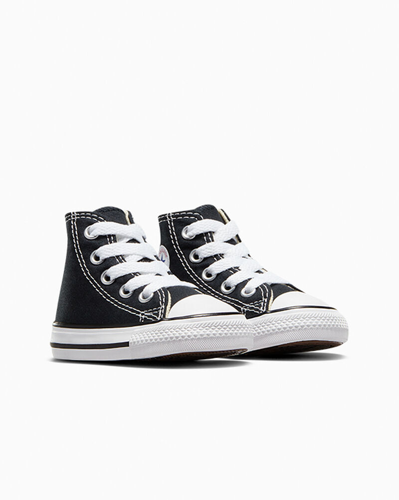 Dětské Vysoké Converse ​Chuck Taylor All Star Classic Toddler Černé | 3957-NAJGL