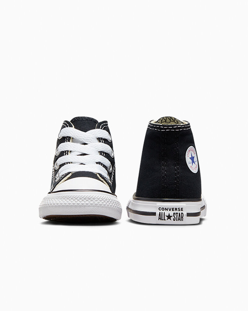 Dětské Vysoké Converse ​Chuck Taylor All Star Classic Toddler Černé | 3957-NAJGL