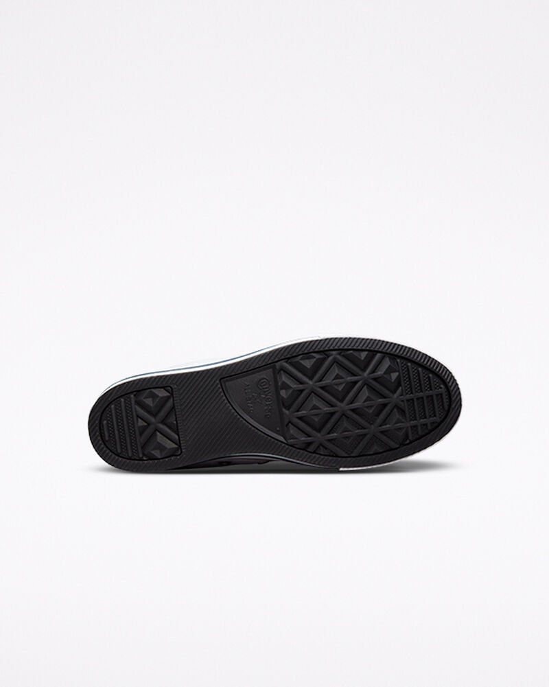 Dětské Vysoké Converse ​Chuck Taylor All Star Lift Big Kids Bílé Tmavě Červené Tmavě Blankyt | 4186-UMDPV