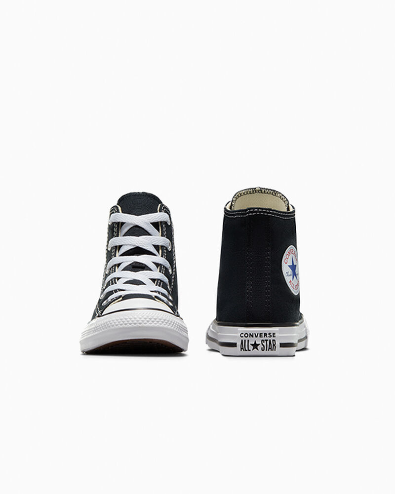 Dětské Vysoké Converse ​Chuck Taylor All Star Classic Little Kids Černé | 4312-WFDNL