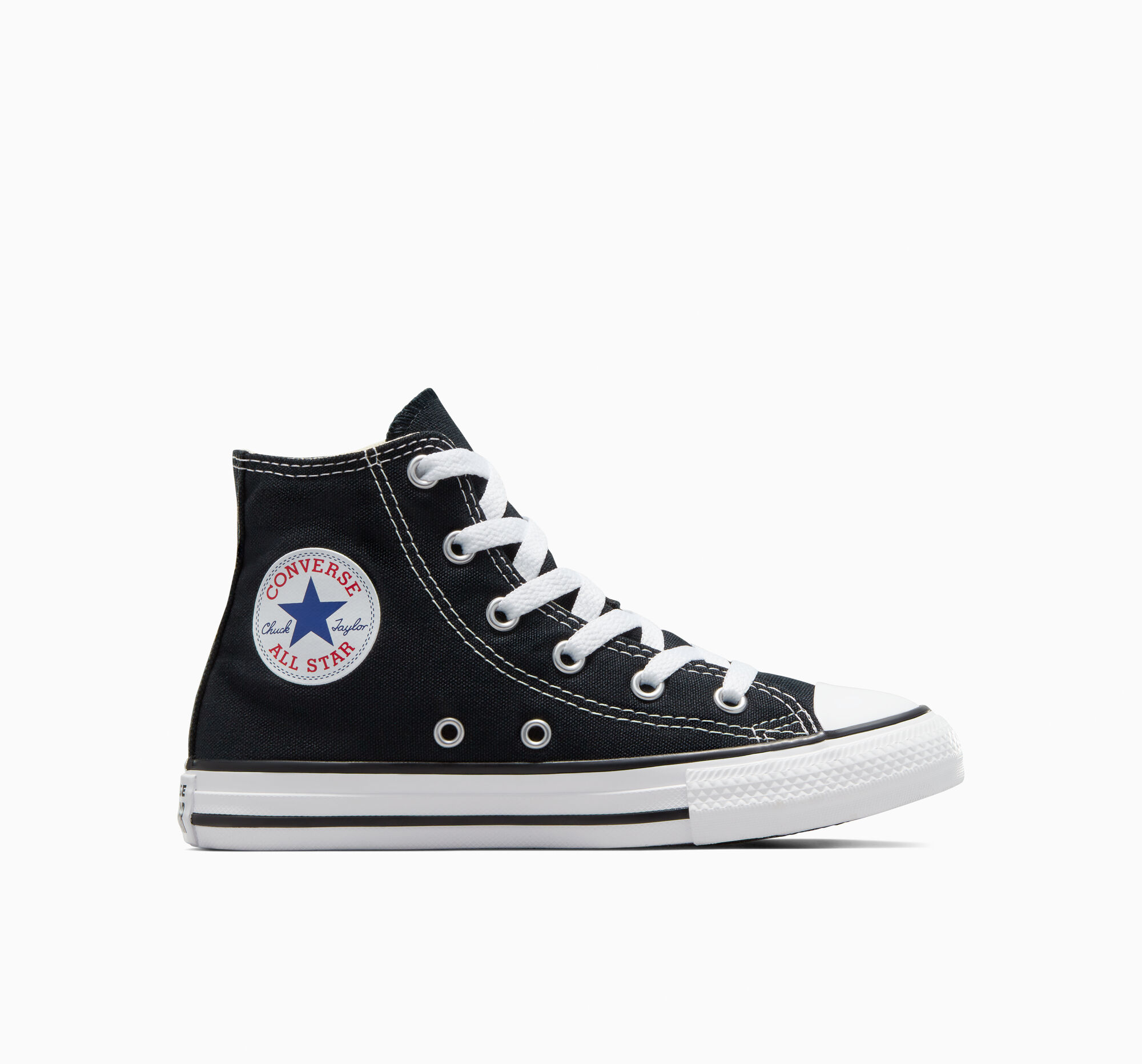Dětské Vysoké Converse ​Chuck Taylor All Star Classic Little Kids Černé | 4312-WFDNL