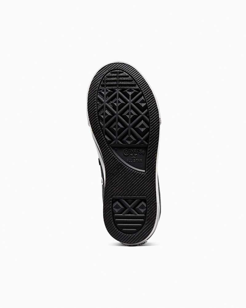 Dětské Vysoké Converse ​Chuck Taylor All Star Lift Little Kids Černé Bílé Černé | 7395-SXVNK
