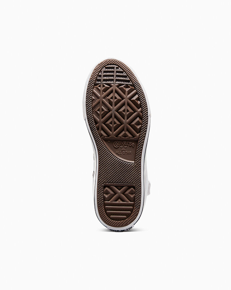 Dětské Vysoké Converse ​Chuck Taylor All Star Easy-On Little Kids Bílé Bílé Béžový | 8269-EUHAM