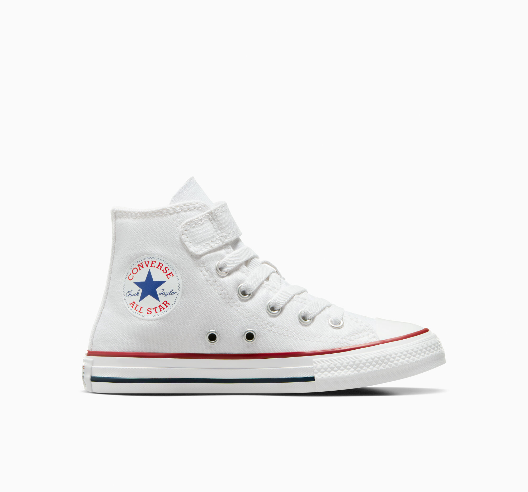 Dětské Vysoké Converse ​Chuck Taylor All Star Easy-On Little Kids Bílé Bílé Béžový | 8269-EUHAM