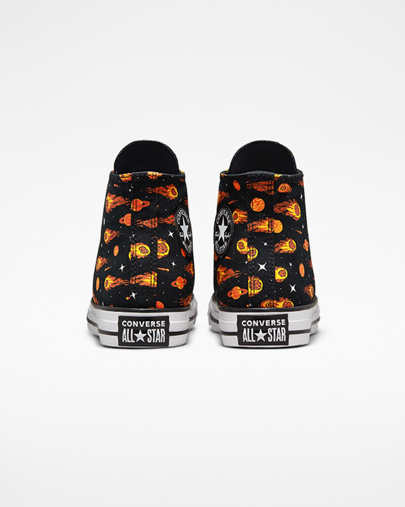 Dětské Vysoké Converse ​Chuck Taylor All Star Comets Big Kids Černé Bílé | 8416-GKWSH