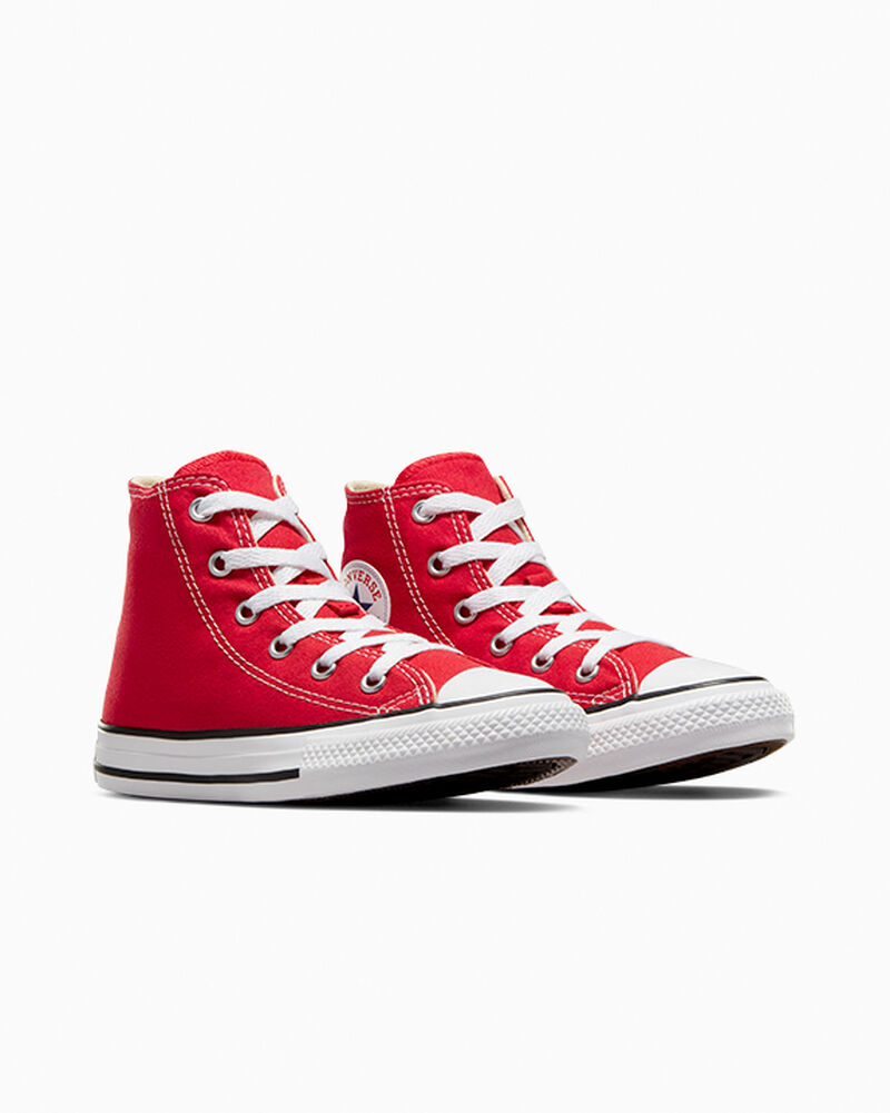 Dětské Vysoké Converse ​Chuck Taylor All Star Classic Little Kids Červené | 9824-FRVTI
