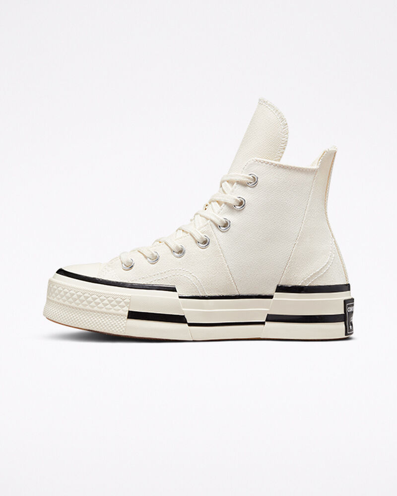 Pánské Boty Na Platformy Converse ​Chuck 70 Plus Unisex Černé | 4015-MUTDR
