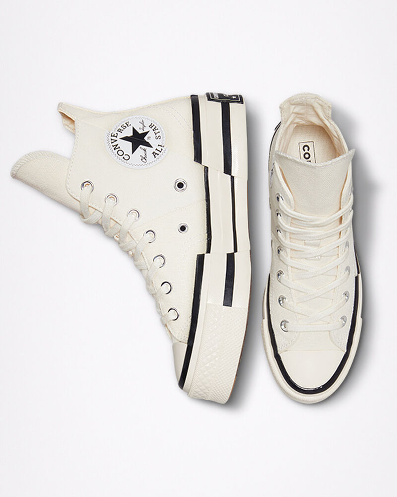 Pánské Boty Na Platformy Converse ​Chuck 70 Plus Unisex Černé | 4015-MUTDR