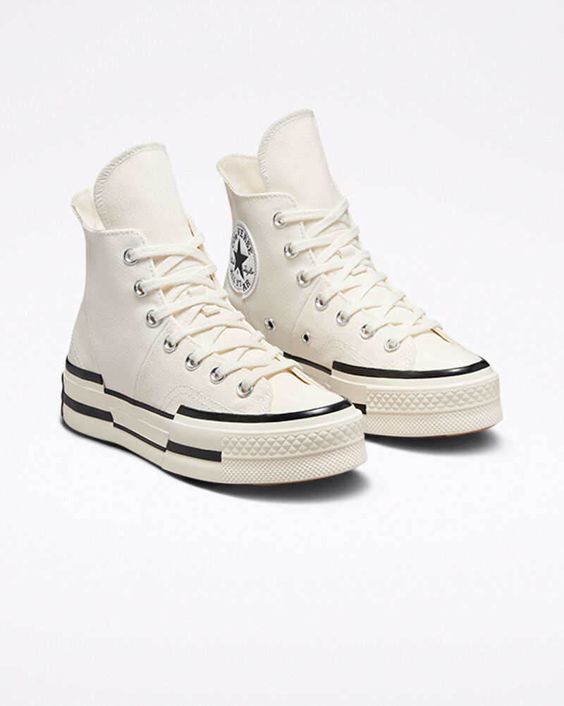 Pánské Boty Na Platformy Converse ​Chuck 70 Plus Unisex Černé | 4015-MUTDR