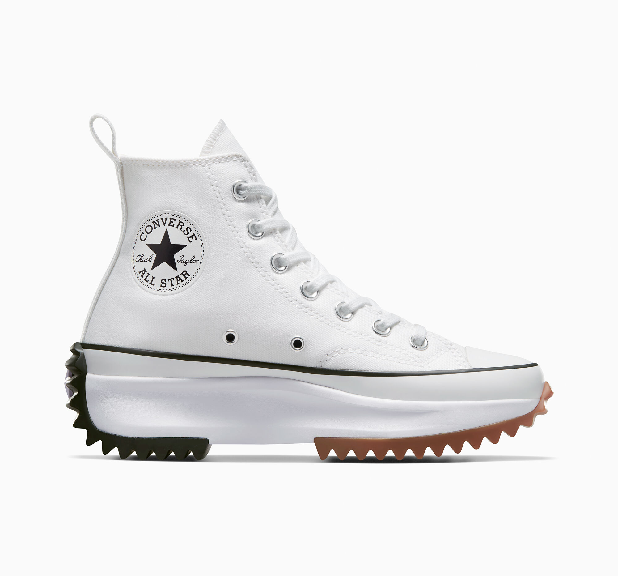 Pánské Boty Na Platformy Converse ​Run Star Hike Unisex Bílé Černé | 7236-MLJGX
