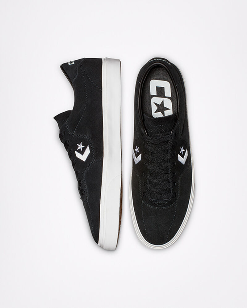 Pánské Nízké Converse CONS Louie Lopez Pro Černé Černé Bílé | 4861-JVAXE