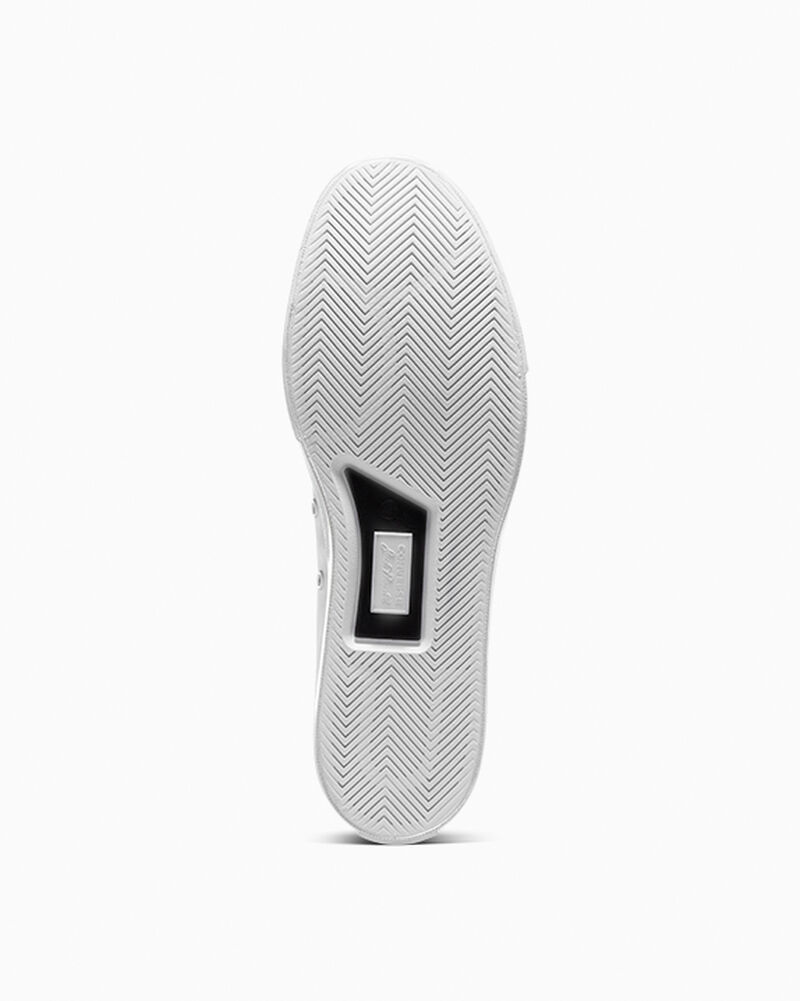 Pánské Nízké Converse Jack Purcell Platene Bílé Bílé Černé | 5347-JUBTX
