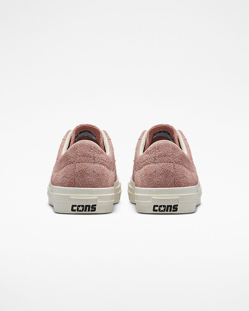 Pánské Nízké Converse One Star Pro Vintage Semišové Růžové | 6953-UYRGF