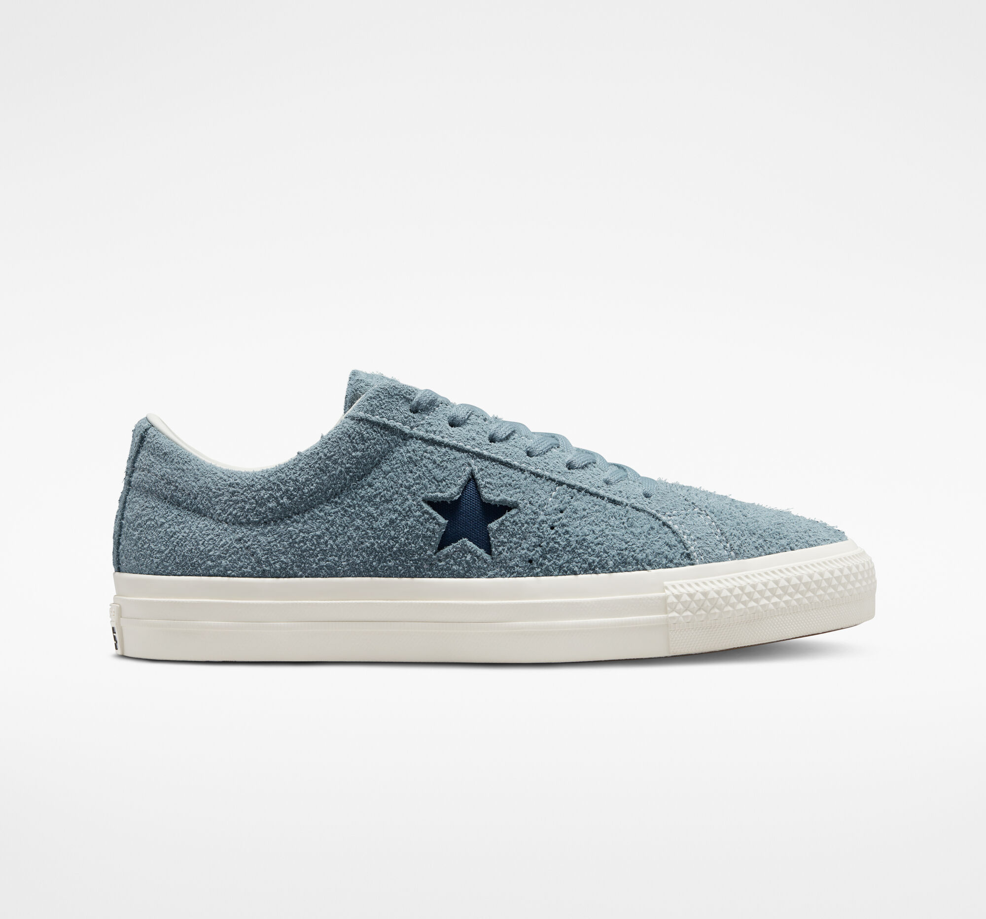 Pánské Nízké Converse One Star Pro Vintage Semišové Šedé Tmavě Blankyt | 9175-MIZGK
