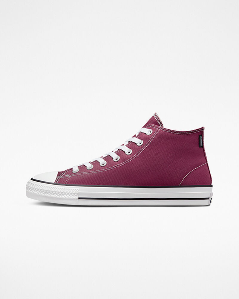 Pánské Nízké Converse ​CONS Chuck Taylor All Star Pro Skate Růžové Bílé Bílé | 5741-DWBLY