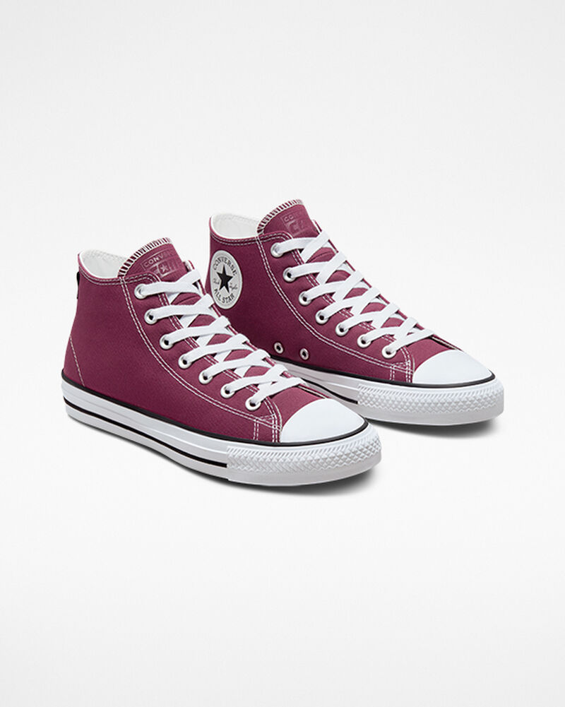 Pánské Nízké Converse ​CONS Chuck Taylor All Star Pro Skate Růžové Bílé Bílé | 5741-DWBLY