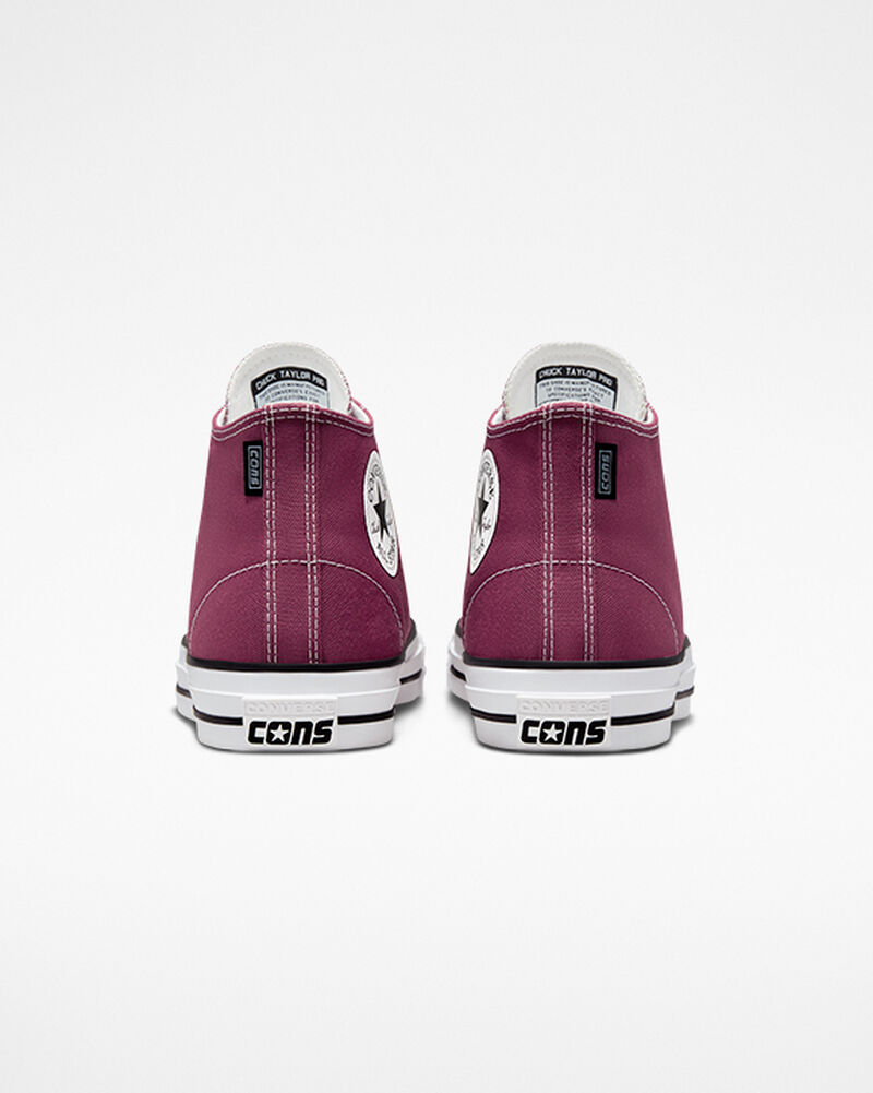Pánské Nízké Converse ​CONS Chuck Taylor All Star Pro Skate Růžové Bílé Bílé | 5741-DWBLY
