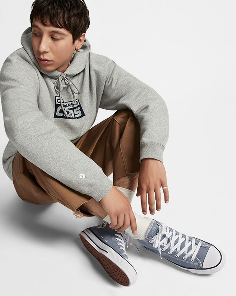 Pánské Nízké Converse ​CONS Chuck Taylor All Star Pro Skate Šedé Bílé Černé | 7180-HZDRS