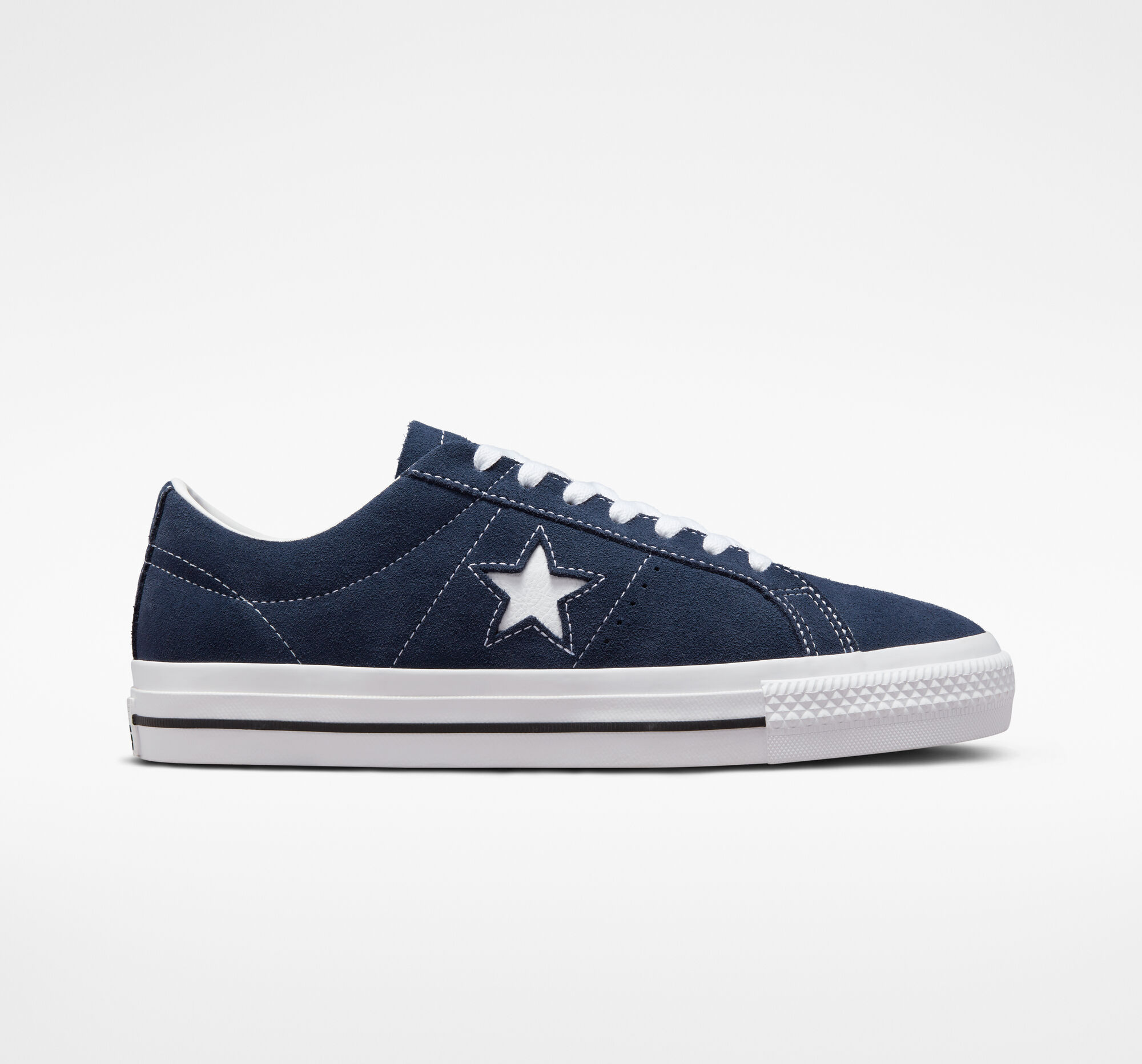Pánské Nízké Converse ​CONS One Star Pro Semišové Skate Tmavě Blankyt Bílé Černé | 9382-PWGLS