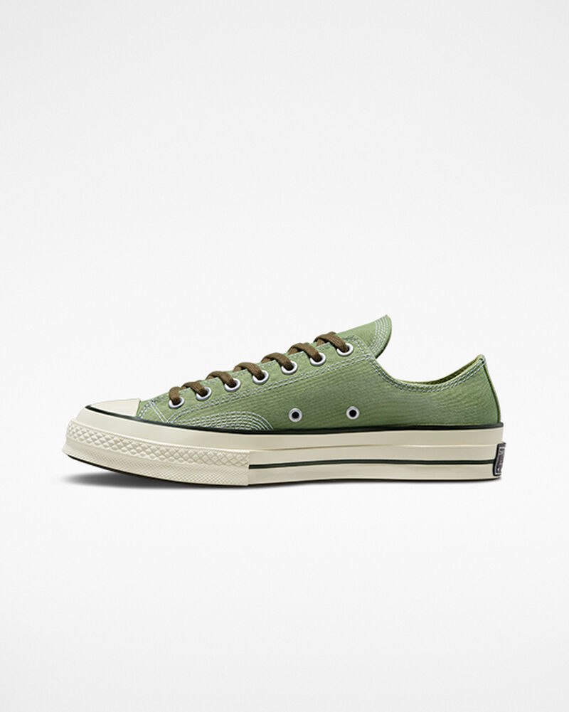 Pánské Nízké Converse ​Chuck 70 Jungle Cloth Unisex Zelene Bílé | 1460-GKEXC